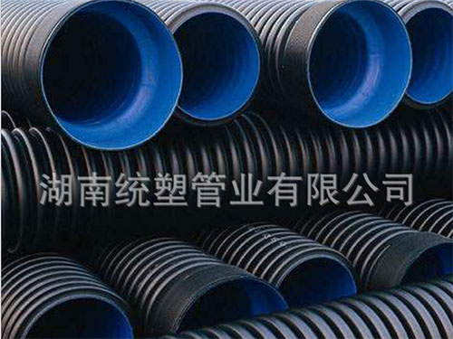 HDPE中空壁纏繞管2